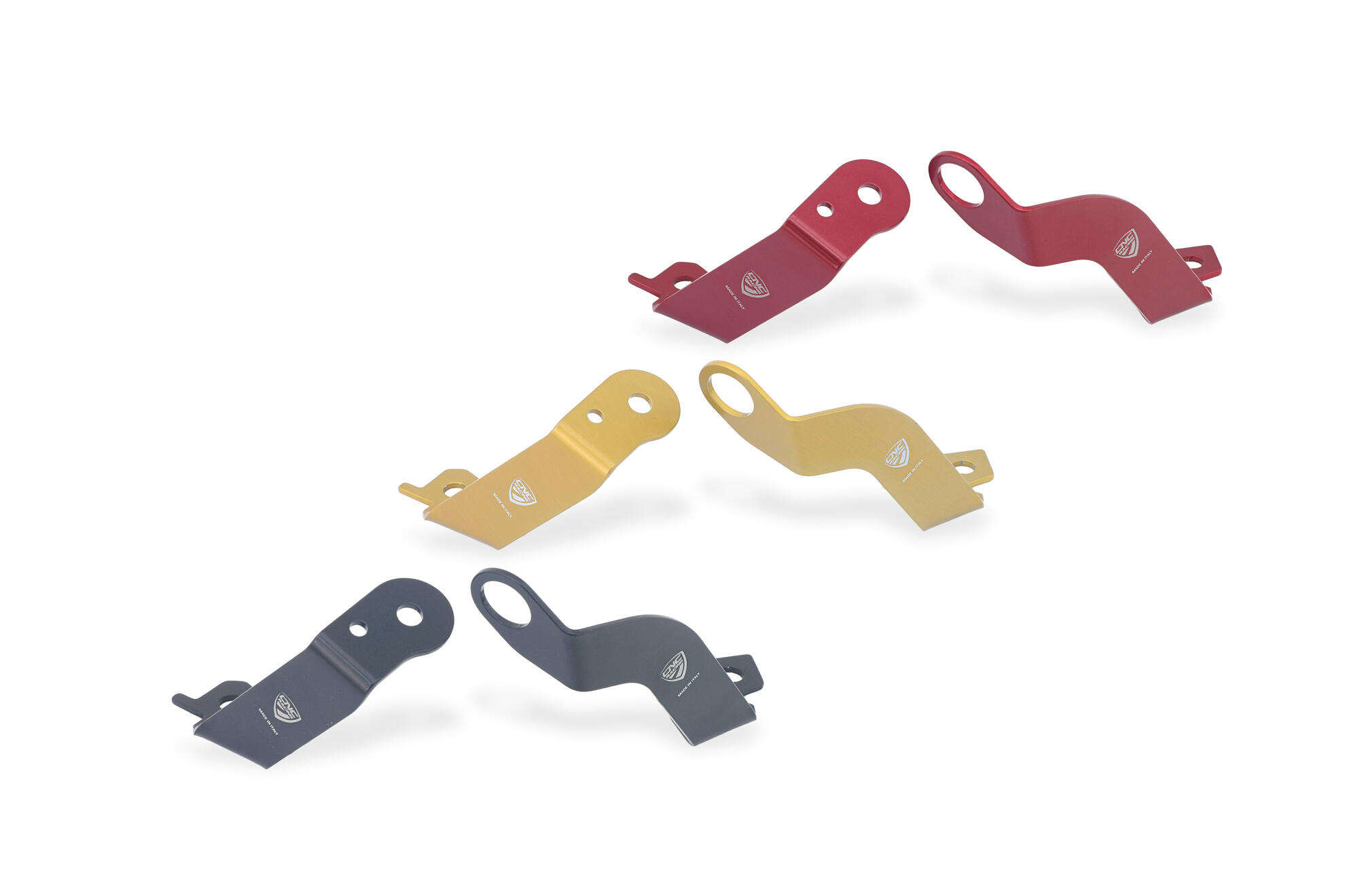 CNC Racing Aluminum Front Reservoir Brackets for the Ducati Panigale V2 (2025+) CNC Racing Aluminum Front Reservoir Brackets for the Ducati Panigale V2 (2025+)